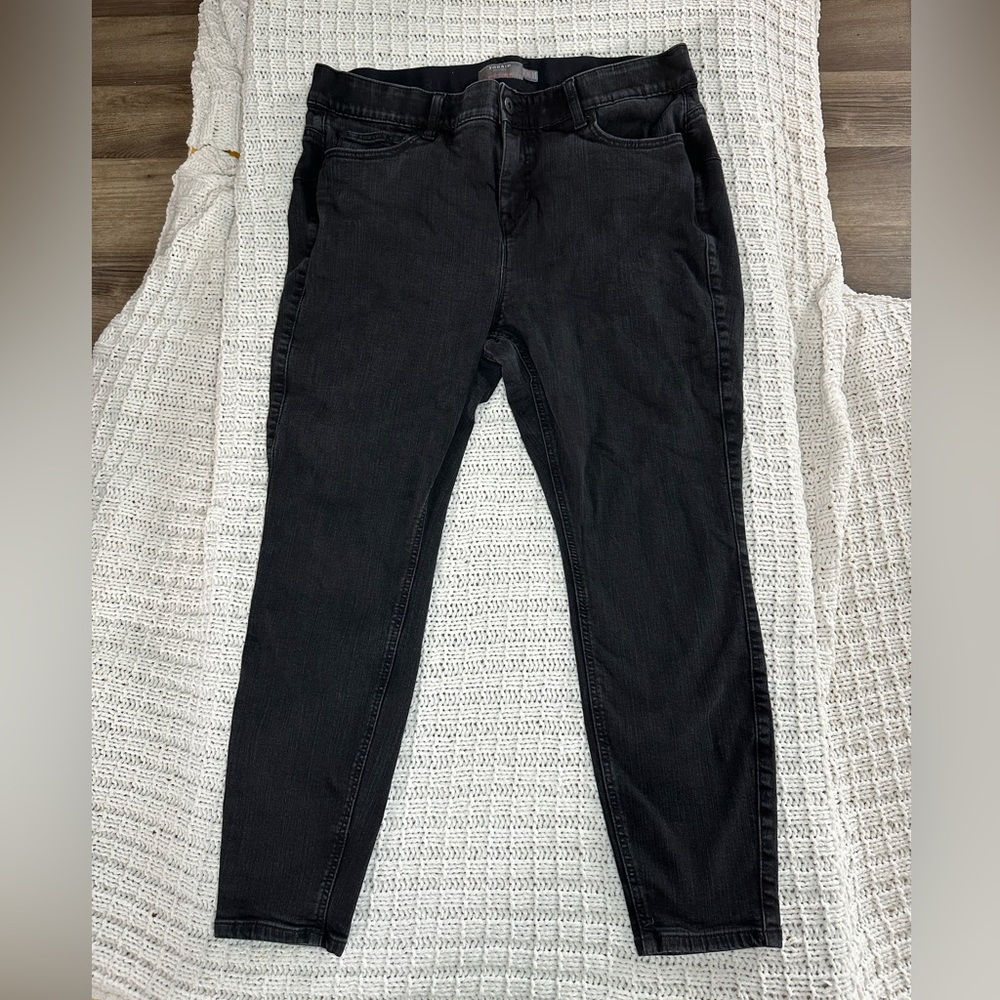 Torrid Bombshell Skinny Premium Stretch Black Skinny Jeans Size 18S (E268)